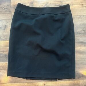 Ann Taylor LOFT Black Pencil Skirt Women’s Size 2 Lined Classic Workwear
